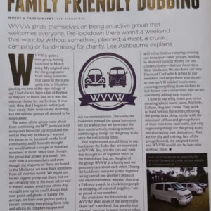 VW Bus Magazine - Family Friendly Dubbing